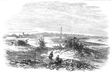 Price's Patent Candle Company - the Bromborough Pool Candle-Works - from the Mersey, 1854. Creator: Unknown