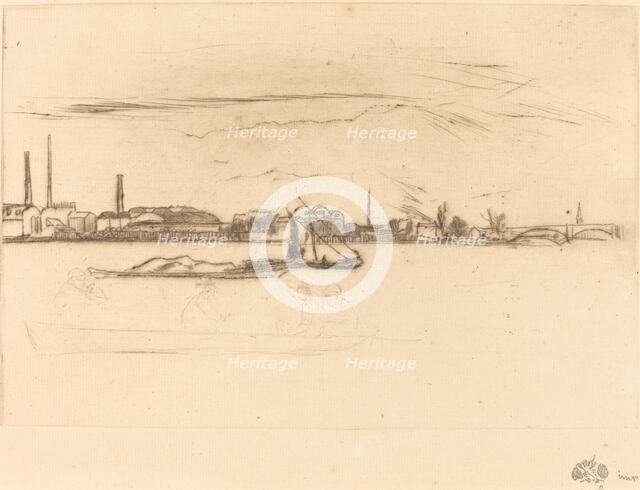 Price's Candle-Works, c. 1875. Creator: James Abbott McNeill Whistler.