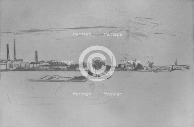 'Price's Candle Works', c1875, (1904). Artist: James Abbott McNeill Whistler.