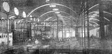 Price's Patent Candle Company - the Bromborough Pool Candle-Works - interior view..., 1854. Creator: Unknown