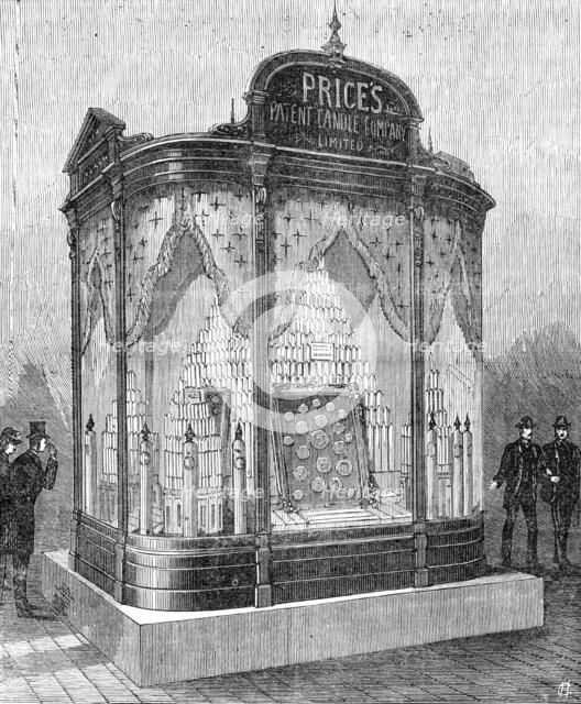 Price's Patent Candle Company Limited - display at the Amsterdam International Exhibition, 1883.  Creator: Unknown.