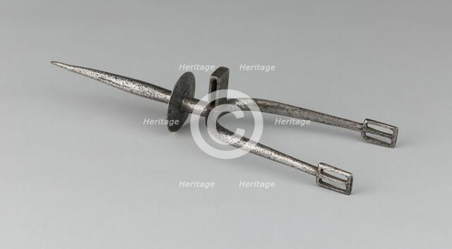 Prick Spur, North Africa, c. 1800. Creator: Unknown.