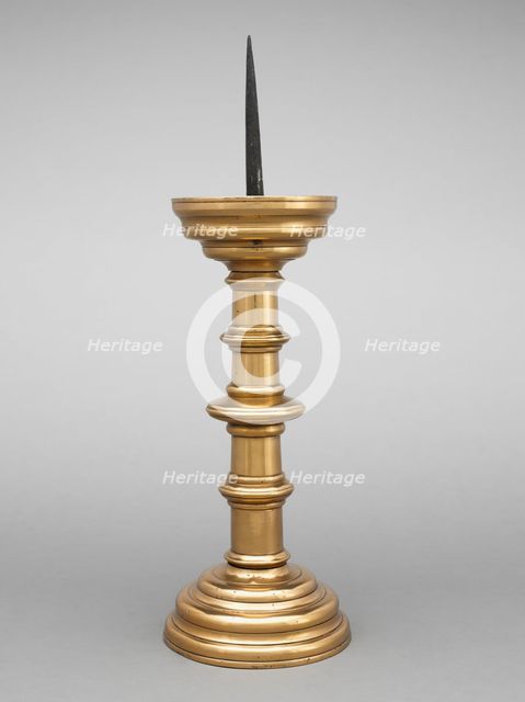 Pricket Candlestick, early 1500s. Creator: Unknown.