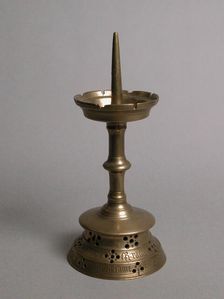 Pricket Candlestick, French, ca. 1445. Creator: Unknown