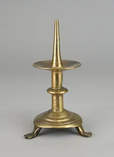 Pricket Candlestick, Northern Europe, 14th century. Creator: Unknown