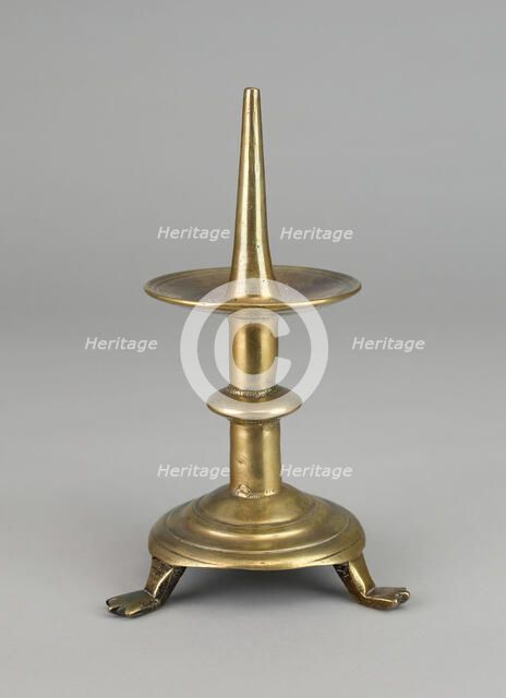 Pricket Candlestick, Northern Europe, 14th century. Creator: Unknown.