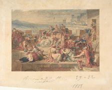 Priam and his Family Mourning the Death of Hector, n.d.. Creator: Etienne Barthelemy Garnier