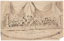 Priapus Festival, 1798. Creator: Ehrensvärd, Carl August (1745-1800)