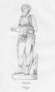 Priapo (Priape) c1850