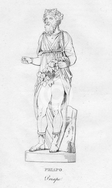 'Priapo (Priape)', c1850. Artist: Unknown.