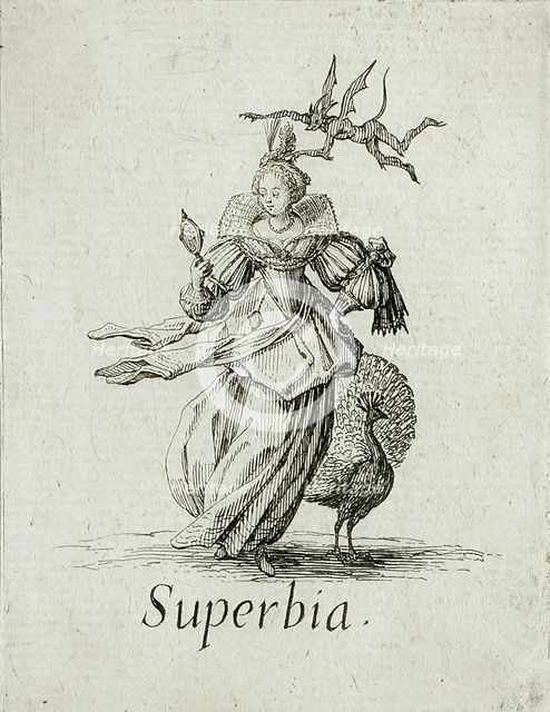 Pride, c1621. Creator: Jacques Callot.
