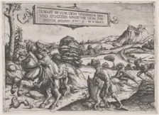 Pride goeth before a fall, 1531. Creator: Christoph Bockstorffer