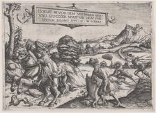 Pride goeth before a fall, 1531. Creator: Christoph Bockstorffer