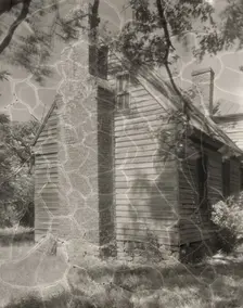 Pride's Tavern, Dinwiddie County, Virginia, 1933. Creator: Frances Benjamin Johnston