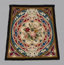 Prie-Dieu Cover, England, c. 1857/60. Creator: Unknown