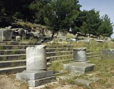 Priene, Agora, Ionia, Anatolia, Turkey, 1999. Creator: Unknown