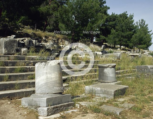 Priene, Agora, Ionia, Anatolia, Turkey, 1999. Creator: Unknown.