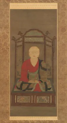 Priest in Meditation, 15th century. Creator: Unknown
