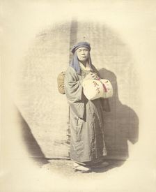 Priest Traveling, 1863-1868. Creator: Felice Beato