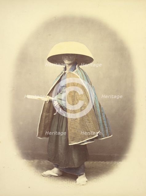 Priest Travelling, 1866-1867. Creator: Felice Beato.