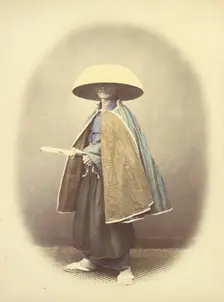Priest Travelling, 1866-1867. Creator: Felice Beato