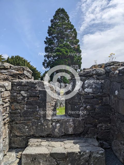 Priests' house, Glendalough, Wicklow, Ireland, June 2026. Creator: Amanda Waite.