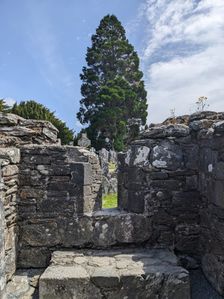 Priests house, Glendalough, Wicklow, Ireland, June 2026. Creator: Amanda Waite