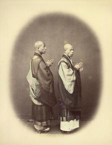 Priests or Zen Shu, 1866-1867. Creator: Felice Beato