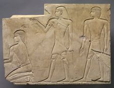 Priests Performing Funeral Rites, c. 667-647 BC. Creator: Unknown