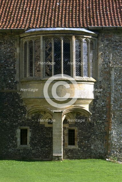 Prior's lodging, Castle Acre Priory, Norfolk, 1997. Artist: J Bailey