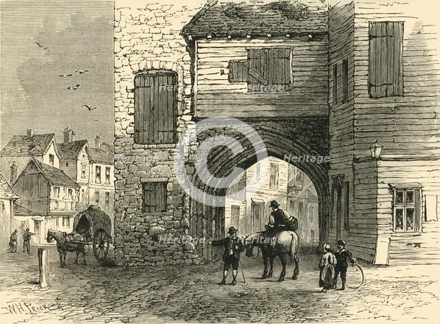 'Priory of St. Mary Overy, 1700', (c1878). Creator: Unknown.