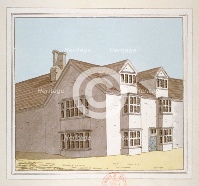 Priory at Hadley, Middlesex, c1800. Artist: Anon