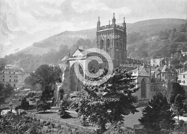 'Priory Church, Great Malvern', c1896. Artist: Harvey Barton.