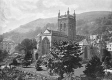 Priory Church, Great Malvern c1896. Artist: Harvey Barton