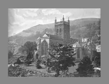 Priory Church, Great Malvern, c1900. Artist: Harvey Barton