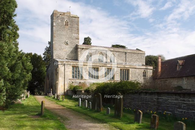 Priory Church of St Mary, Deerhurst, Gloucestershire, 2010. Creator: Peter Thompson.