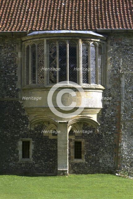 Prior's lodging, Castle Acre Priory, Norfolk, 1997. Artist: J Bailey