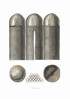 Prilbitsa. From the Antiquities of the Russian State, 1849-1853. Creator: Solntsev, Fyodor Grigoryevich (1801-1892)