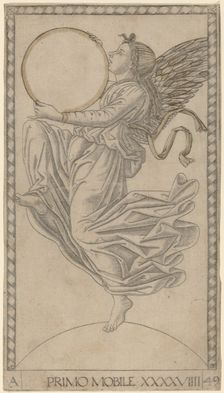Primo Mobile (Prime Mover), c. 1465. Creator: Master of the E-Series Tarocchi
