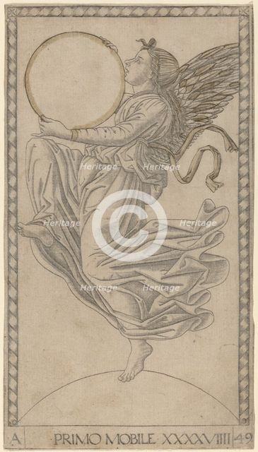 Primo Mobile (Prime Mover), c. 1465. Creator: Master of the E-Series Tarocchi.