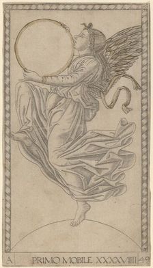 Primo Mobile (Prime Mover), c. 1465. Creator: Master of the E-Series Tarocchi