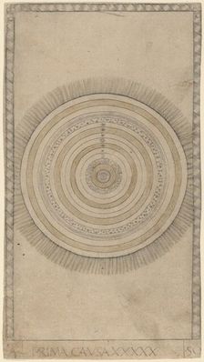 Prima Causa (First Cause), c. 1465. Creator: Master of the E-Series Tarocchi