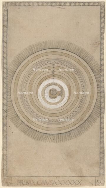 Prima Causa (First Cause), c. 1465. Creator: Master of the E-Series Tarocchi.