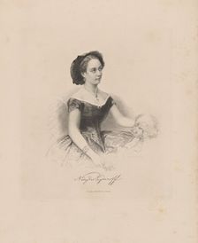 Prima ballerina Nadezhda Konstantinovna Bogdanova (1836-1897), 1850-1860