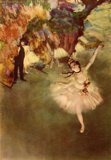 Prima Ballerina c1876, (1937). Creator: Edgar Degas