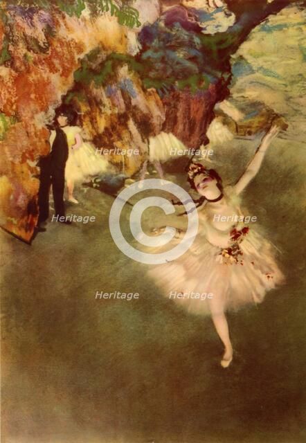 'Prima Ballerina', c1876, (1937).  Creator: Edgar Degas.