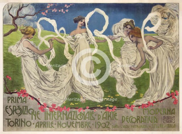 Prima Esposizione Internazionale d'Arte Decorativa Moderna, 1902. Creator: Bistolfi; Leonardo (1859-1933).