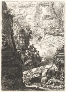 Prima Parte; Grotteschi; Carceri; Alcuna Vedute ...; Trofei di Ottaviano Augusto, pub 1800/1809. Creators: Giovanni Battista Piranesi, Francesco Piranesi