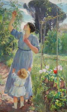 Primavera (Spring), 1918. Creator: Moggioli, Umberto (1886-1919)