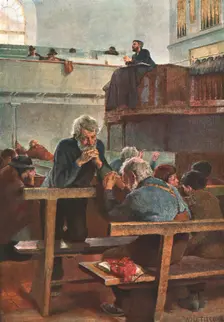 Primitive Methodists at Prayer c1889, (c1902). Creator: Unknown